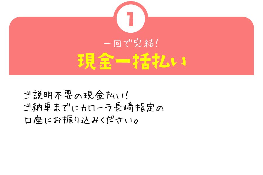 買い方を選ぶ | トヨタカローラ長崎