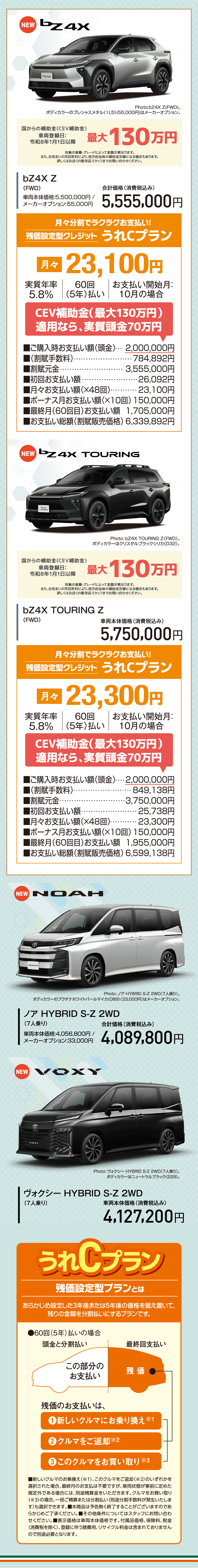その他LINEUP